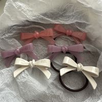 Fashion Bow Knot Acetic Acid Sheets Hair Clip Hair Tie 1 Piece main image 2