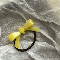 Fashion Bow Knot Acetic Acid Sheets Hair Clip Hair Tie 1 Piece sku image 12