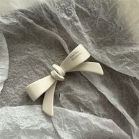 Fashion Bow Knot Acetic Acid Sheets Hair Clip Hair Tie 1 Piece sku image 1