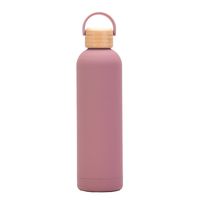 Fashion Solid Color Stainless Steel Thermos Cup sku image 6