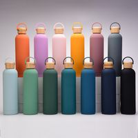 Fashion Solid Color Stainless Steel Thermos Cup main image 3