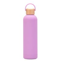 Fashion Solid Color Stainless Steel Thermos Cup sku image 5