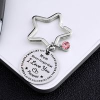 Mama Letter Metal Titanium Steel Mother's Day Women's Bag Pendant Keychain main image 6