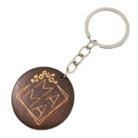 Mama Letter Solid Color Wood Mother's Day Women's Bag Pendant Keychain main image 1