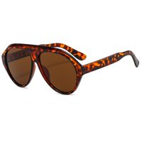 Ig Style Retro Color Block Pc Toad Glasses Full Frame Men's Sunglasses sku image 1