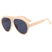 Ig Style Retro Color Block Pc Toad Glasses Full Frame Men's Sunglasses main image 3