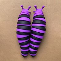 New Style Colorful Caterpillar Fun Decompression Toy Children Vent Slug Pressure Reduction Toy Wholesale sku image 4