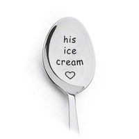 Valentine's Day Fashion Letter Stainless Steel Metal Spoon sku image 24