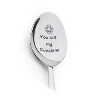 Valentine's Day Fashion Letter Stainless Steel Metal Spoon sku image 11