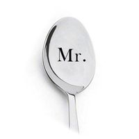 Valentine's Day Fashion Letter Stainless Steel Metal Spoon sku image 22
