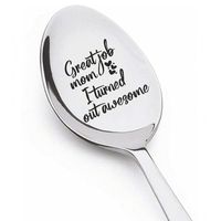 Fashion Letter Stainless Steel Spoon sku image 7