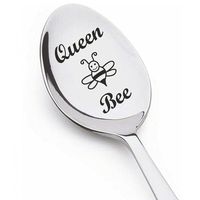 Fashion Letter Stainless Steel Spoon sku image 1