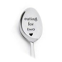 Fashion Letter Stainless Steel Spoon sku image 26