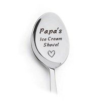 Fashion Letter Stainless Steel Spoon sku image 27