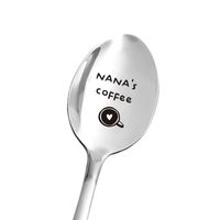 Valentine's Day Fashion Letter Stainless Steel Metal Spoon sku image 32