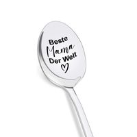 Valentine's Day Fashion Letter Stainless Steel Metal Spoon sku image 43