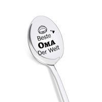 Valentine's Day Fashion Letter Stainless Steel Metal Spoon sku image 46
