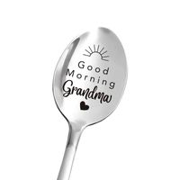 Valentine's Day Fashion Letter Stainless Steel Metal Spoon sku image 37