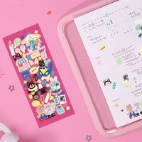 New Korean Bear Stickers Ins Style Cartoon Small Stickers Album Polaroid Gu Ka Decorative Sticker Journal Stickers main image 5