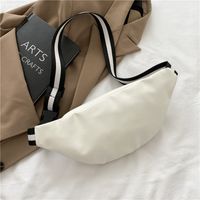 Unisex Fashion Solid Color Pu Leather Waist Bags main image 5