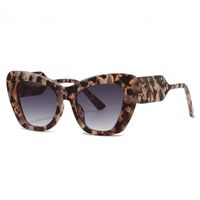 Fashion Leopard Pc Cat Eye Full Frame Women's Sunglasses main image 2