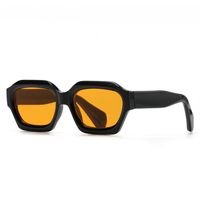 Fashion Leopard Pc Square Patchwork Full Frame Men's Sunglasses sku image 3
