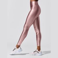Fashion Solid Color Cotton Blend Polyester Active Bottoms Leggings main image 4
