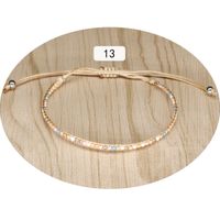 1 Pièce Style Simple Rond Multicolore Corde Perlé Tricot Femmes Bracelets sku image 13