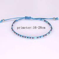 1 Piece Simple Style Round Multicolor Rope Beaded Knitting Women's Bracelets main image 3