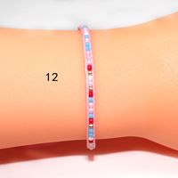 1 Stück Einfacher Stil Runden Mehrfarbig Seil Perlen Stricken Frau Armbänder sku image 12