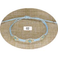 1 Piece Ethnic Style Multicolor Beaded Wax Line Knitting Women's Bracelets sku image 2