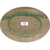 1 Piece Ethnic Style Multicolor Beaded Wax Line Knitting Women's Bracelets sku image 12