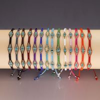 1 Piece Ethnic Style Multicolor Beaded Wax Line Knitting Women's Bracelets main image 2