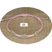 1 Piece Ethnic Style Multicolor Beaded Wax Line Knitting Women's Bracelets sku image 3