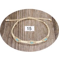 1 Stück Ethnischer Stil Mehrfarbig Perlen Wachslinie Stricken Frau Armbänder sku image 14