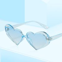 Retro Heart Shape Ac Special-shaped Mirror Full Frame Women's Sunglasses main image 4