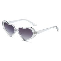 Retro Heart Shape Ac Special-shaped Mirror Full Frame Women's Sunglasses sku image 6