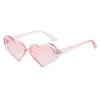 Retro Heart Shape Ac Special-shaped Mirror Full Frame Women's Sunglasses sku image 4