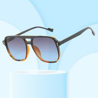 Retro Geometric Ac Toad Glasses Full Frame Men's Sunglasses main image 1
