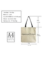 Women's Casual Animal Letter Shopping Bags main image 3