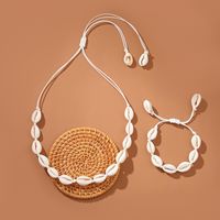 Wholesale Hawaiian Shell Polyester Shell Bracelets Necklace main image 6