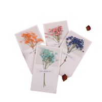 Valentine's Day Romantic Dried Flower Starry Sky Paper Date Festival Card main image 2