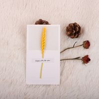 Valentine's Day Romantic Dried Flower Starry Sky Paper Date Festival Card sku image 14
