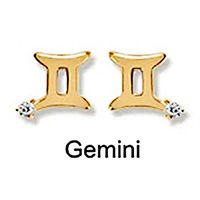 Simple Style Constellation Sterling Silver Inlay Zircon Ear Studs 1 Pair sku image 4