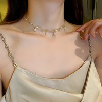 1 Piece Fashion Heart Shape Flower Imitation Pearl Plating Women's Necklace sku image 19