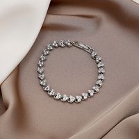 1 Piece Fashion Geometric Alloy Plating Rhinestones Women's Bracelets sku image 1