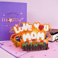1 Piece Simple Style Letter Paper Card Mother's Day main image 1