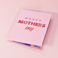 1 Piece Fashion Letter Flower Special Paper Mother's Day main image 3