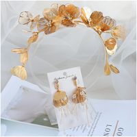 Vintage Inlaid Pearl Flower Shaped Wedding Hair Accessories Wholesale sku image 9