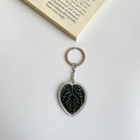 Cute Leaf Arylic Unisex Keychain sku image 8